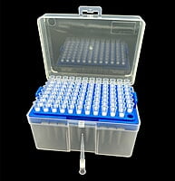 HSI Universal Filtered, low retention, racked, sterile pipette tips 200 HSI Universal Filtered, low retention, racked, sterile pipette tips 200